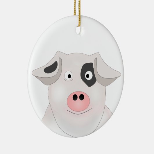 Pig Ornament (Rechts)