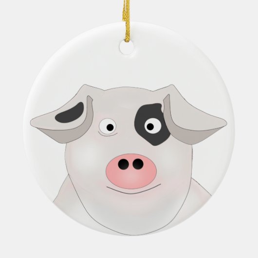 Pig Ornament (Achterkant)