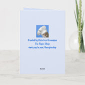 Pig Out Birthday Kaart (Achterkant)