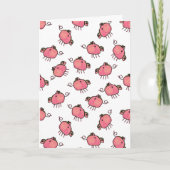 Pig Out Verjaardag Kaart (Voorkant)