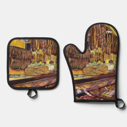 Pig Ovenwant & Pannenlap Set (Voorkant)