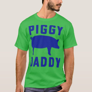 Pig Pap Piggy Daddy Pig Silhouet Pig Meme T-shirt