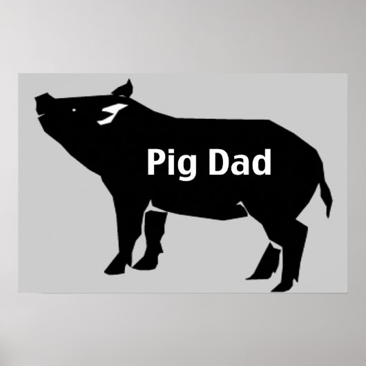 Pig Pap Poster (Voorkant)