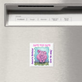 Pig Party Center Magneet (Insitu (Vaatwasser))