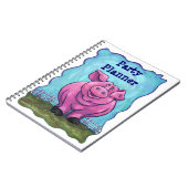 Pig Party Center Notitieboek (Linkerzijde)