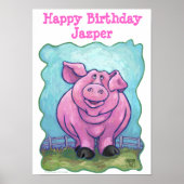 Pig Party Center Poster (Voorkant)