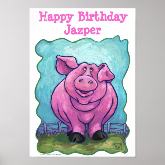 Pig Party Center Poster (Voorkant)