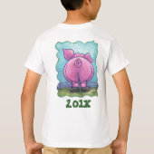 Pig Party Center T-shirt (Achterkant)