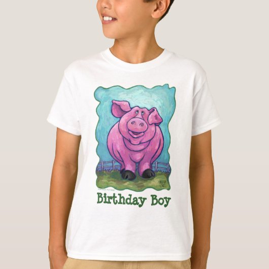 Pig Party Center T-shirt (Voorkant)