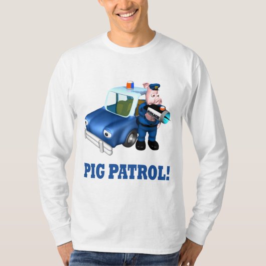 Pig Patrol T-shirt (Voorkant)