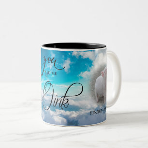 Pig PHOTO Memorial Sky Tweekleurige Koffiemok