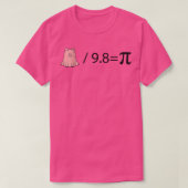 Pig Pi Quantum Mechanics Science Physicus T-shirt (Design voorkant)