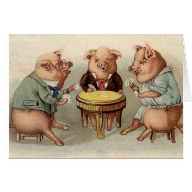 PIG POKER (Voorkant Horizontaal)