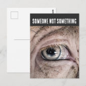 PIG Postcard, SOMEONE NOT SOMETHING Briefkaart (Voorkant / Achterkant)