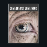 PIG Postcard, SOMEONE NOT SOMETHING Briefkaart<br><div class="desc">SOMEONE NOT SOMETHING PIG POSTCARD</div>