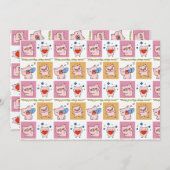 Pig Quote gezichten Kaart (Voorkant / Achterkant)