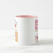 Pig Quote gezichten Mok (Midden)