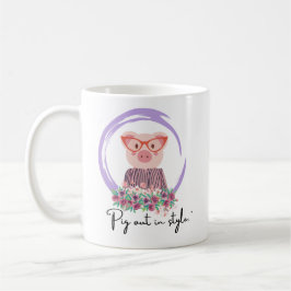 Pig Quote - Pig in stijl Koffiemok