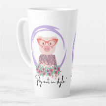 Pig Quote - Pig in stijl