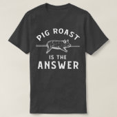 Pig Roast Apparel Funny Geweldige Roasts Lover Des T-shirt (Design voorkant)