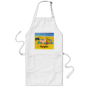 Pig Roast Apron Lang Schort