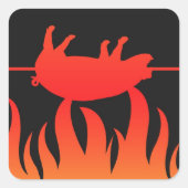 Pig Roast BBQ Sticker (Voorkant)