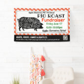 PIG ROAST Fundraiser PTO PTA Kerk Banner (Insitu)