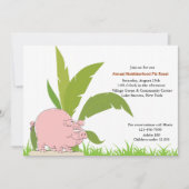 Pig Roast Invitation Kaart (Voorkant)