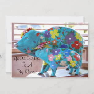 Pig Roast Invitation Kaart
