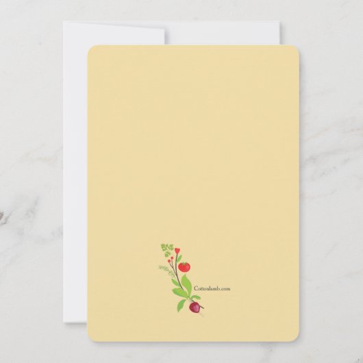 Pig Roast Kaart (Achterkant)