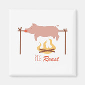 Pig Roast Magneet (Voorkant)