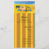 Pig Roast Menu Card (Voorkant)