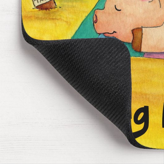 Pig Roast Mousepad Muismat (Hoek)