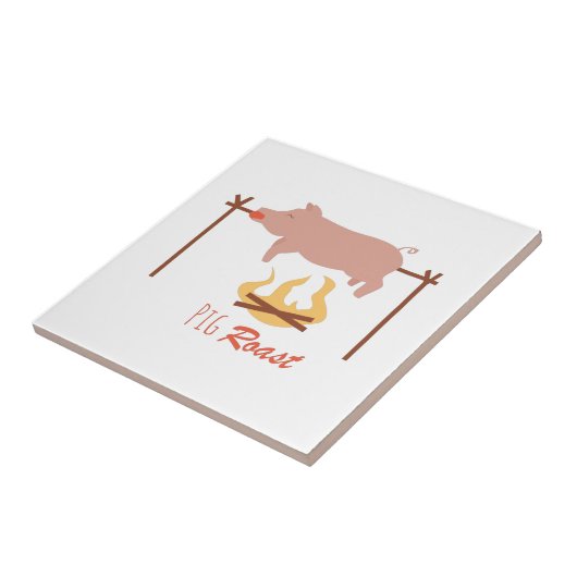 Pig Roast Tegeltje (Zijkant)
