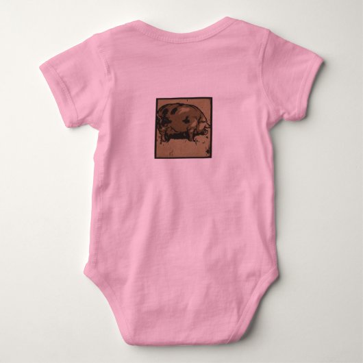 Pig Romper (Achterkant)
