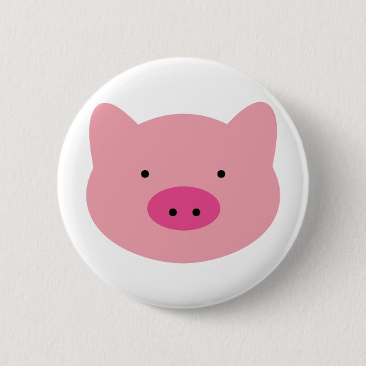 pig ronde button 5,7 cm (Voorkant)