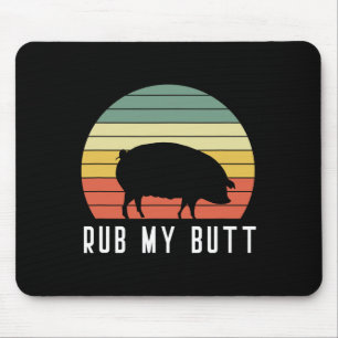 Pig Rub My Butt Pit Master BBQ Pork Bycon Grill By Muismat