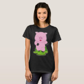 Pig Runner Running Sports T-shirt (Voorkant volledig)