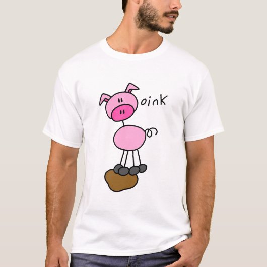 Pig Says Oink T-shirts en Gifts (Voorkant)