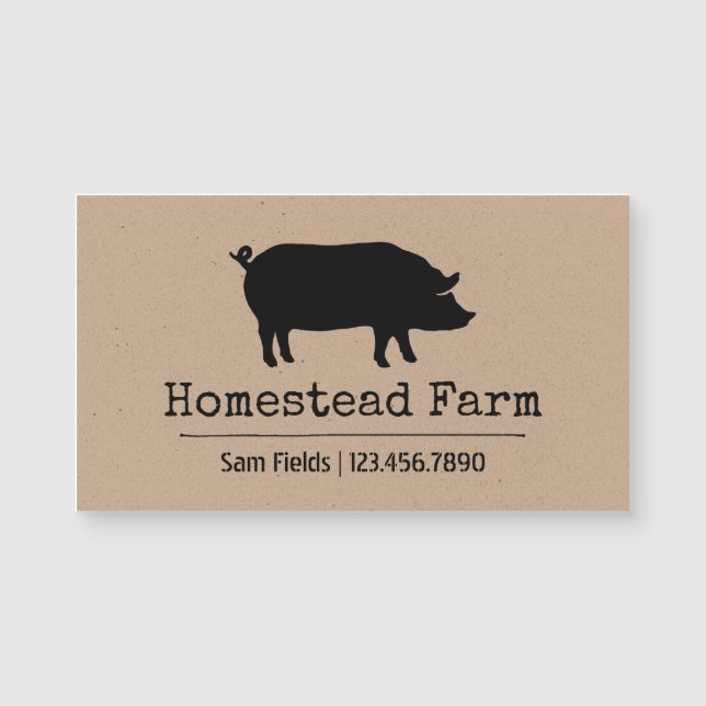 Pig Silhouette (Voorkant)