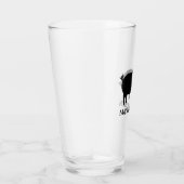 Pig Silhouette Persoonlijk | Koel aangepaste Barwa Glas (Rechts)