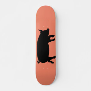 Pig Silhouette Persoonlijk Skateboard