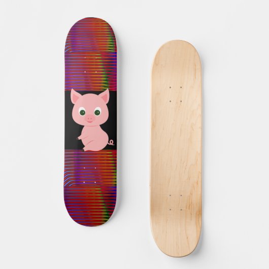 PIG SKATEBOARD DECK KUILEN (Voorkant)
