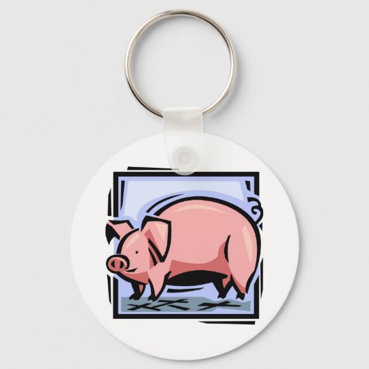 Pig Sleutelhanger (Voorkant)