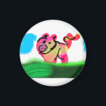 Pig spring  magneet<br><div class="desc">Pig spring</div>