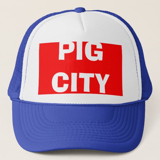 PIG-stad Trucker Pet (Voorkant)