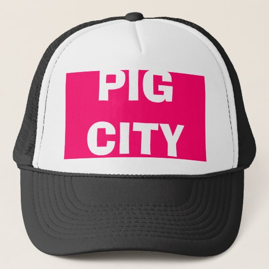 PIG-stad Trucker Pet (Voorkant)