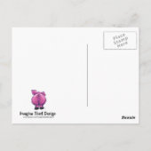Pig Stationery Briefkaart (Achterkant)