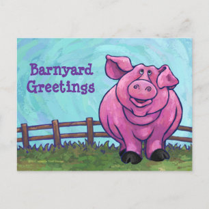 Pig Stationery Briefkaart