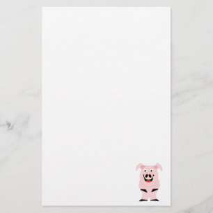 Pig Stationery Briefpapier